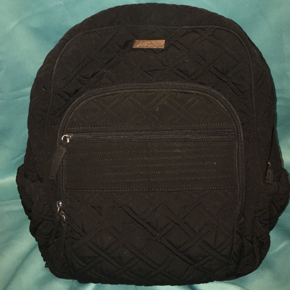 Black Vera bradley bookbag backpack